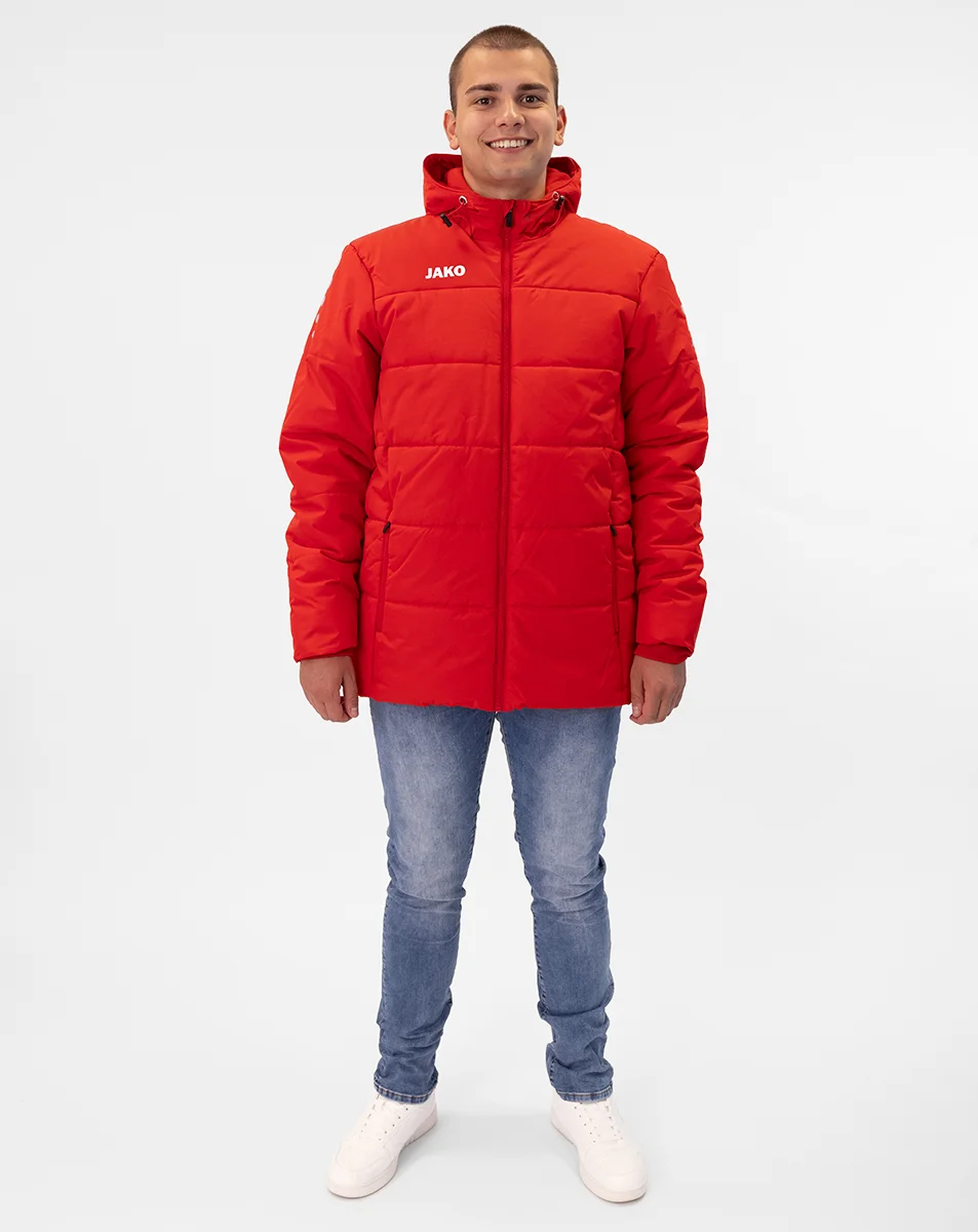 Coachjacke Team mit Kapuze