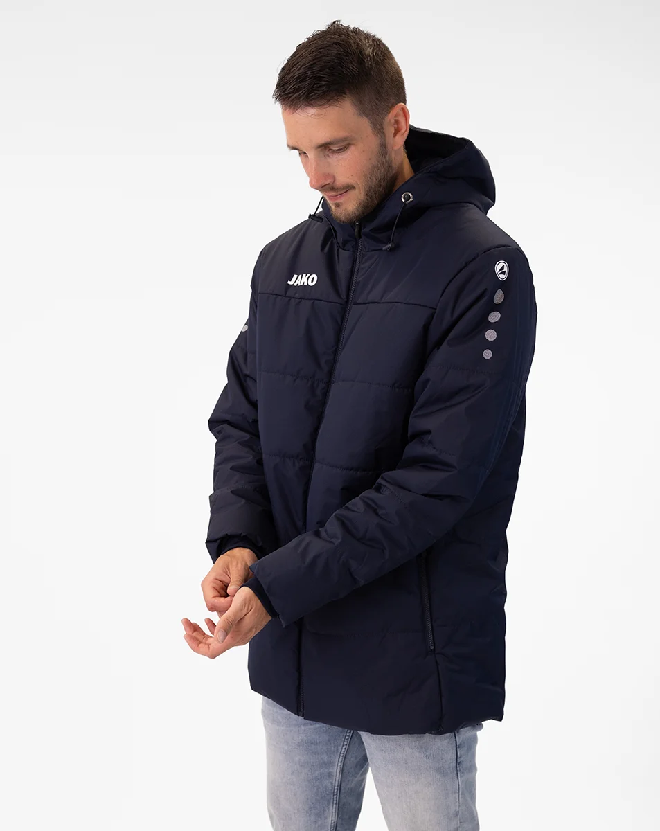 Coachjacke Team mit Kapuze