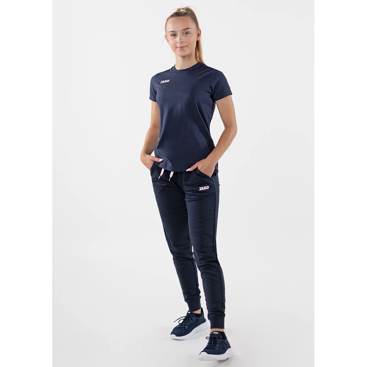 Jogginghose Base mit Bündchen Damen