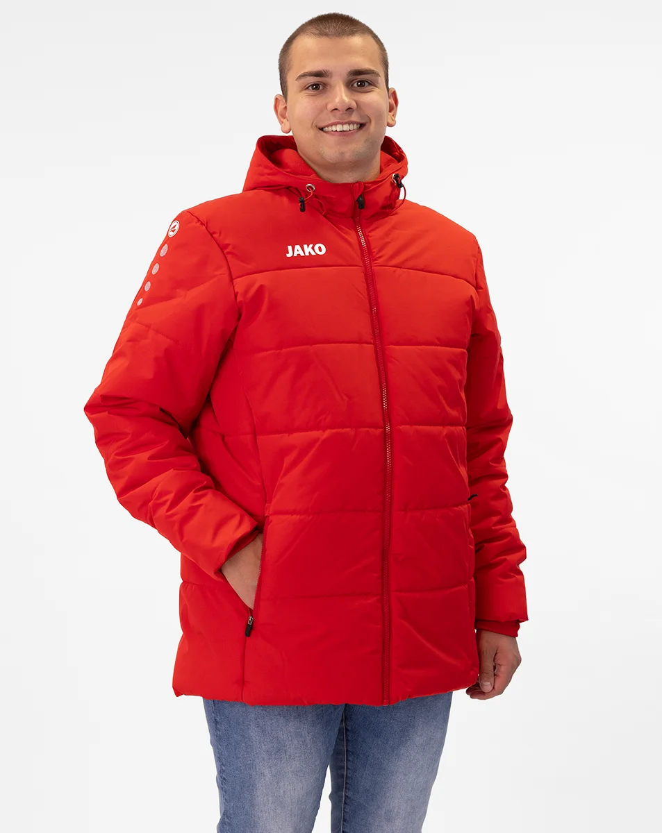 Coachjacke Team mit Kapuze