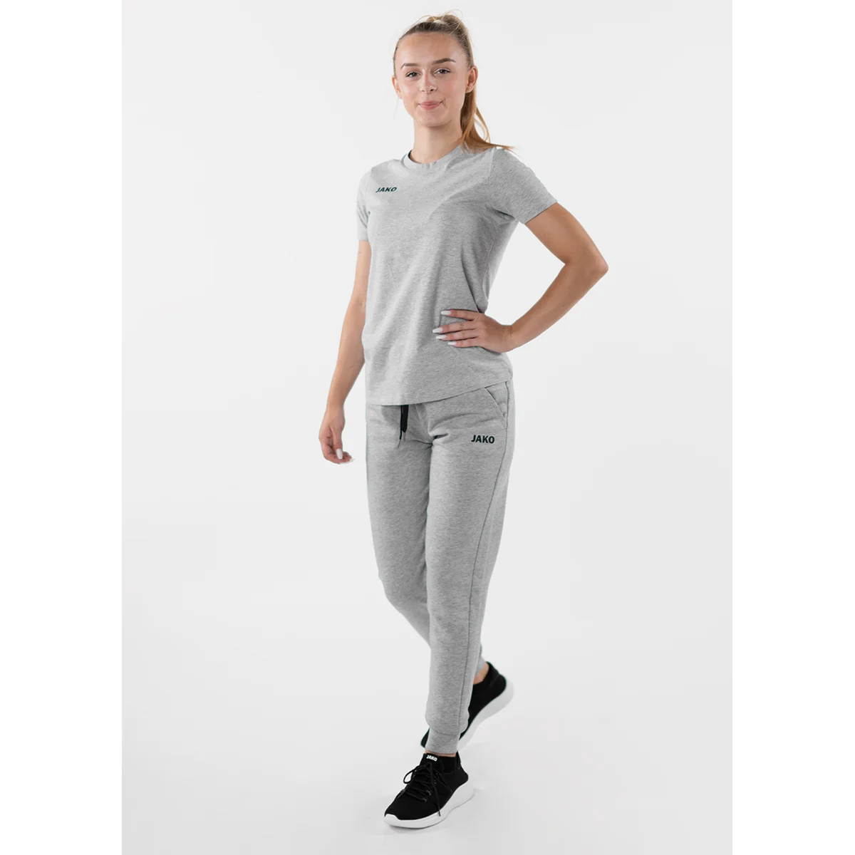 Jogginghose Base mit Bündchen Damen