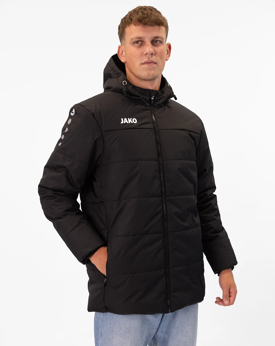 Coachjacke Team mit Kapuze